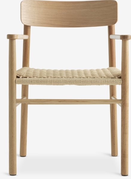 Jedilniški stol ISLEV ROYAL OAK - Akcija v trgovini Jysk