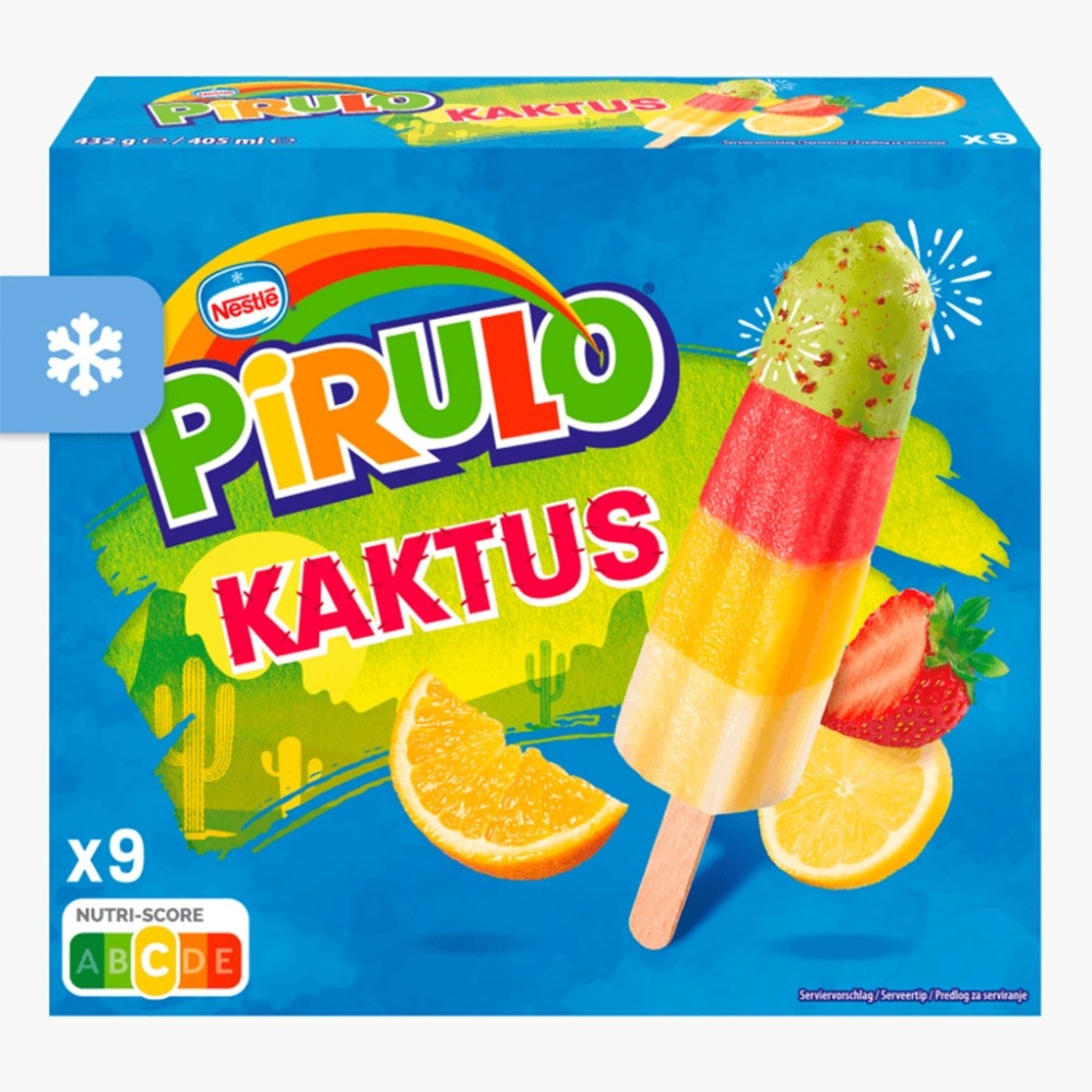 Sladoled Kaktus 9 x 45 ml NESTLÉ - Akcija v trgovini Spar