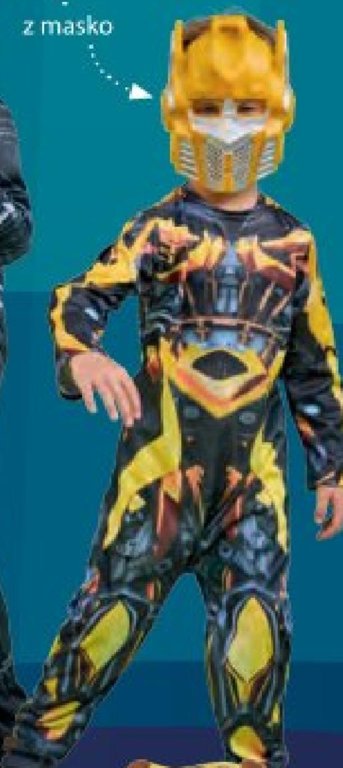 Otroški pustni kostum Bumblebee - Akcija v trgovini NKD