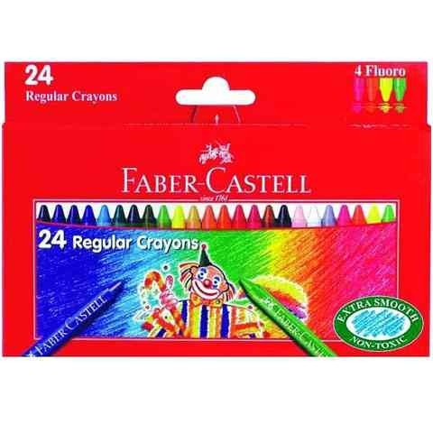 Faber-Castell voščenke 24 kosov Akcija v trgovini Mueller