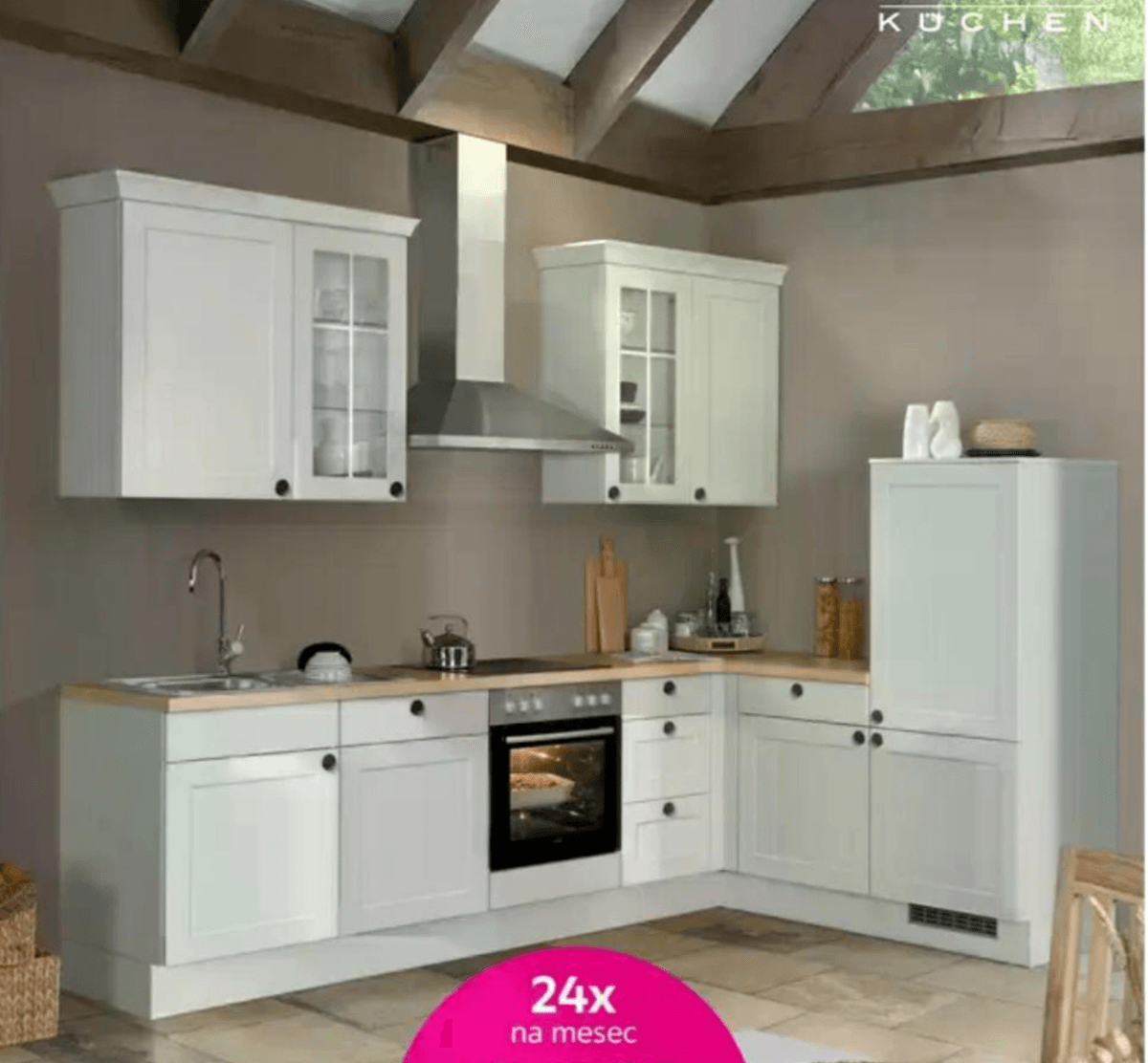 Kotna kuhinja IP4250 IMPULS KÜCHEN - Akcija v trgovini Mömax