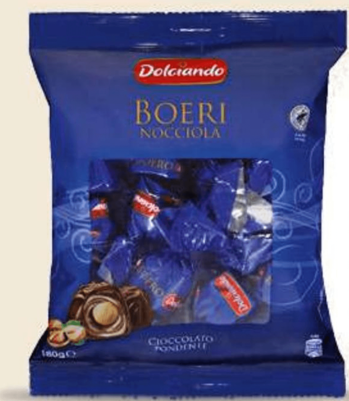 Čokoladni pralineji Boeri 180 g Dolciando - Akcija v trgovini Eurospin