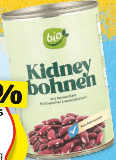 Bio Bio rdeči fižol 400 g Akcija v trgovini Hofer