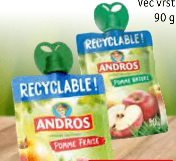 Andros Sadna kašica 90 g - Akcija v trgovini Jager