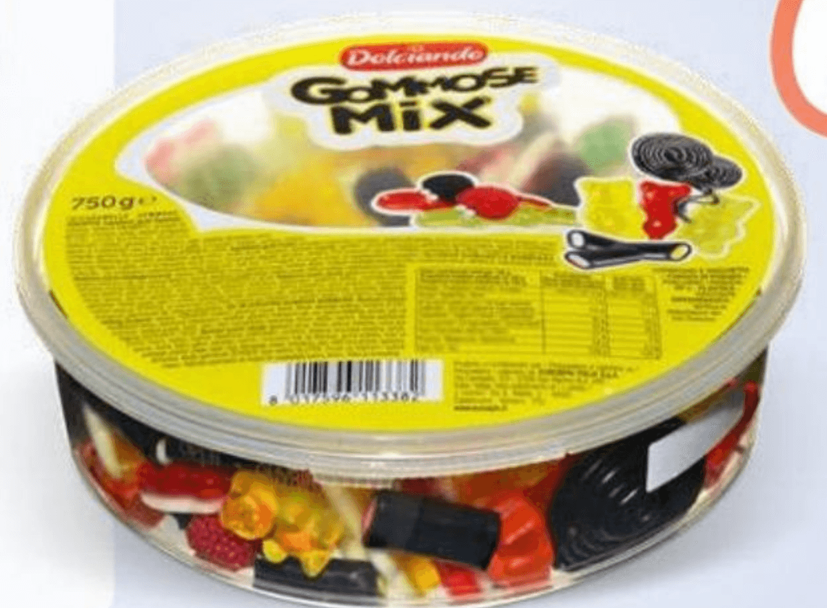Mešani gumijasti bonboni 750 g Dolciando Akcija v trgovini Eurospin