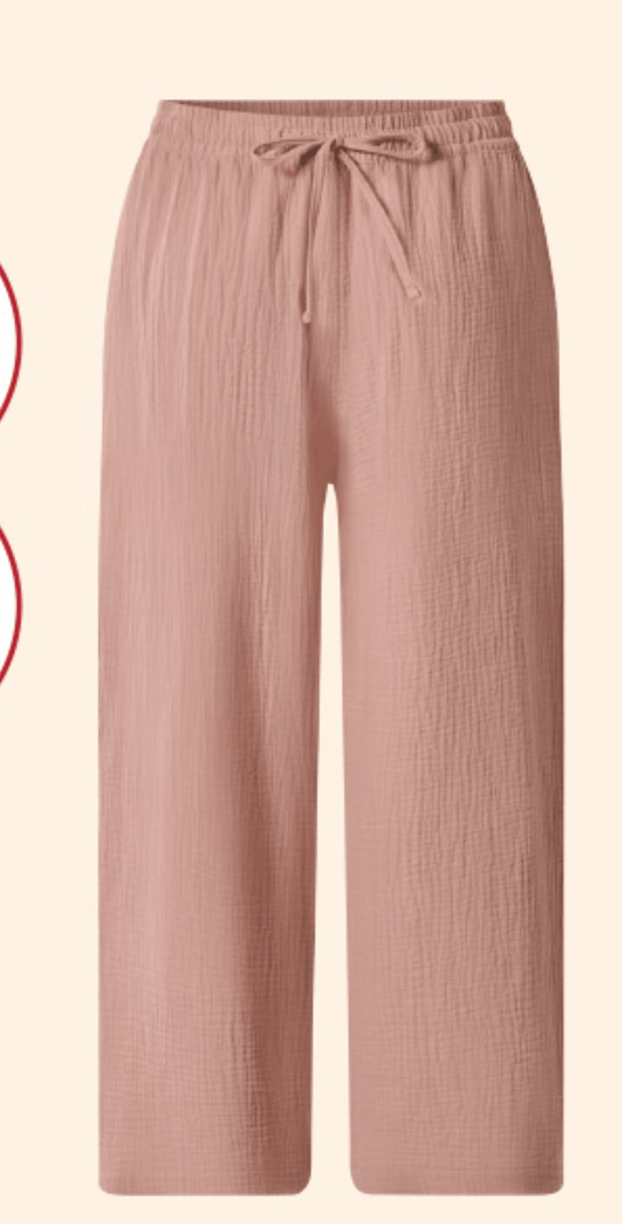 ESMARA Ženske hlače iz muslina - Akcija v trgovini Lidl