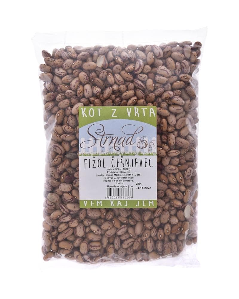 Fižol češnjevec 1 kg Kmetija Strnad Akcija v trgovini Spar