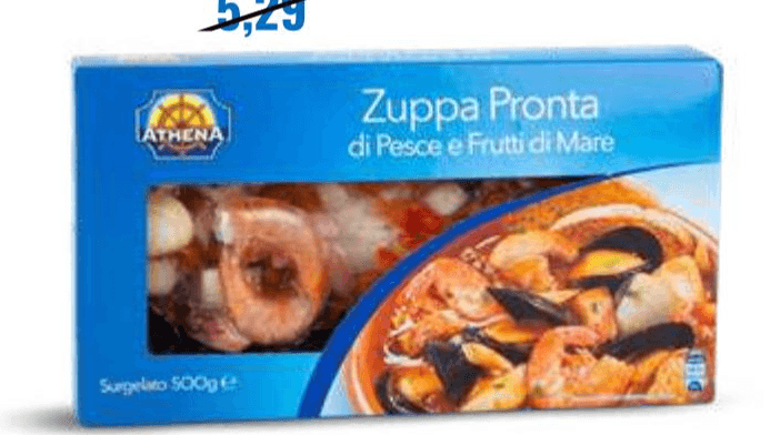 Ribja juha 500 g ATHENA - Akcija v trgovini Eurospin