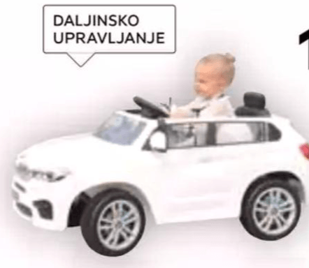 Avto na daljinsko upravljanje BMW X5 Akcija v trgovini Lesnina