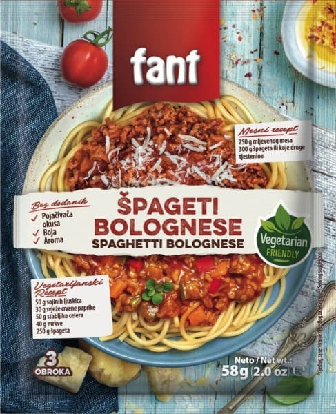 Začimbna mešanica Fant 2 x 58 g + 58 g Akcija v trgovini Mercator