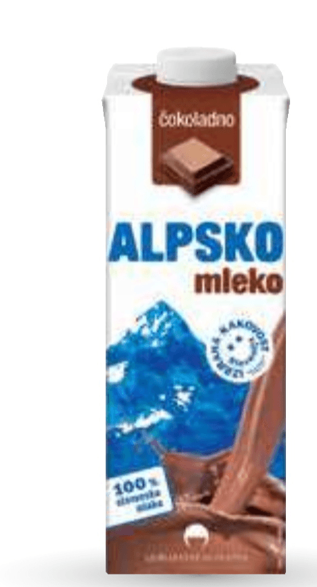 Alpsko mleko 1 l - Akcija v trgovini Mercator