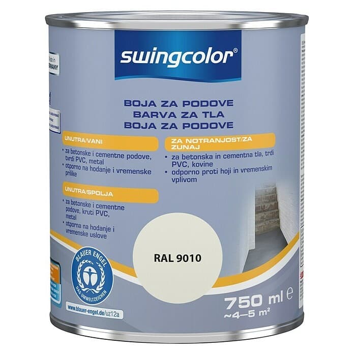Barva za tla swingcolor 2v1 750 ml Akcija v trgovini Bauhaus