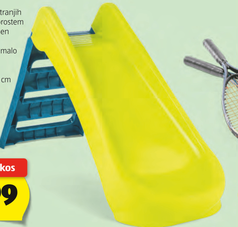 Tobogan PALPLAY - Akcija v trgovini Hofer