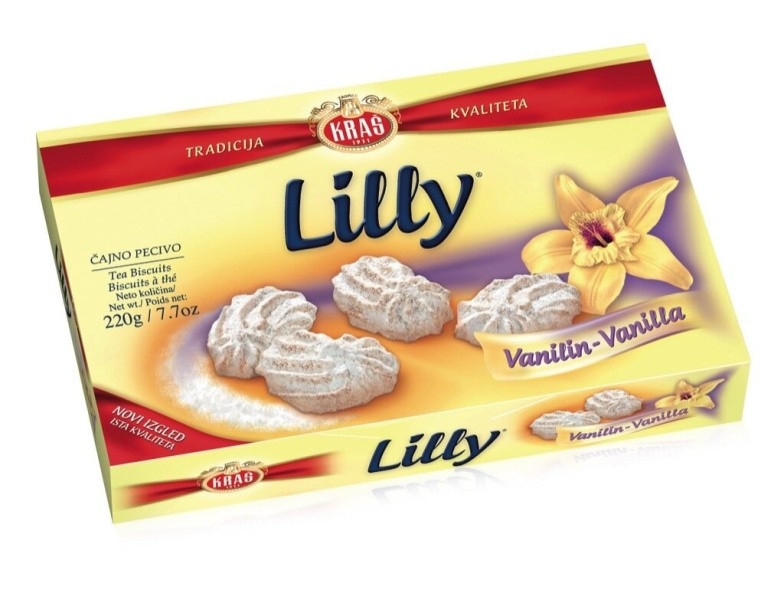 Kekse Lilly 220 g Akcija v trgovini Tuš