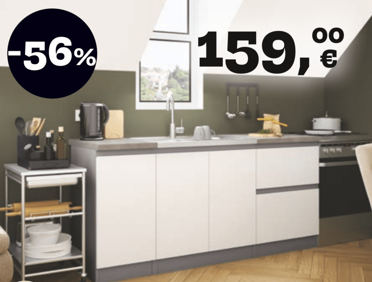 UNA blok kuhinja - Akcija v trgovini Prima