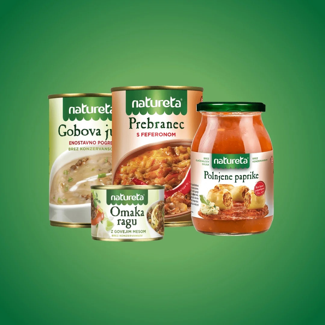 Gotove jedi Natureta - Akcija v trgovini Mercator