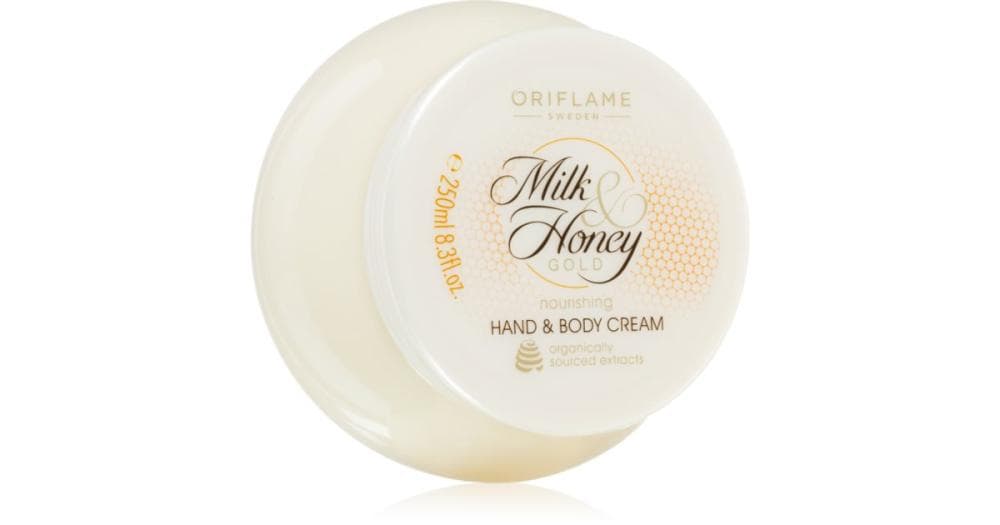 Milk & Honey Gold hranilna krema za roke in telo 250 ml Oriflame Akcija v trgovini Oriflame