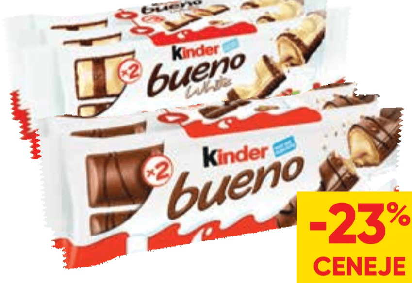 Desert Kinder 3x43g / 3x39g - Akcija v trgovini Tuš