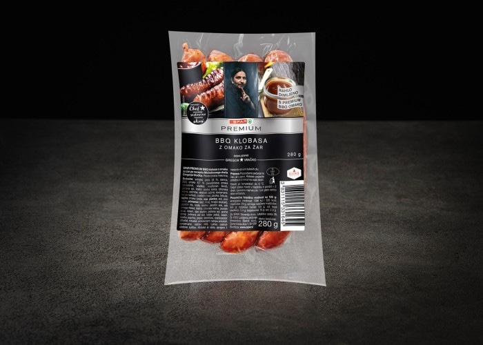 Klobasa BBQ Pikant 280 g SPAR PREMIUM - Akcija v trgovini Spar