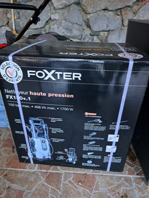 Foxter visokotlačni čistilec Foxter 4010 Akcija v trgovini E.Leclerc