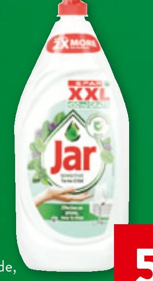 Detergent Jar za ročno pomivanje posode 1,35 l - Akcija v trgovini Spar