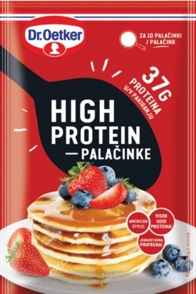 Dr. Oetker proteinske ameriške palačinke 210 g Akcija v trgovini Lidl
