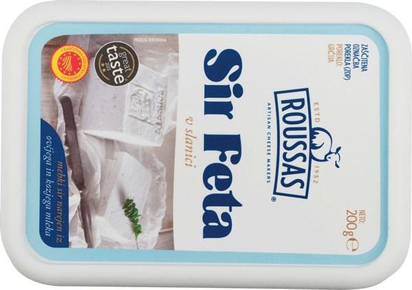 Roussas Grški feta sir 200 g - Akcija v trgovini Spar