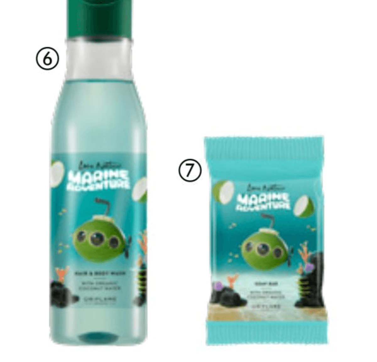 Love Nature Marine Adventure gel za lase in telo 250 ml - Akcija v trgovini Oriflame