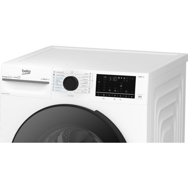 Pralno-sušilni stroj Beko BM5DFT48447W Akcija v trgovini E.Leclerc