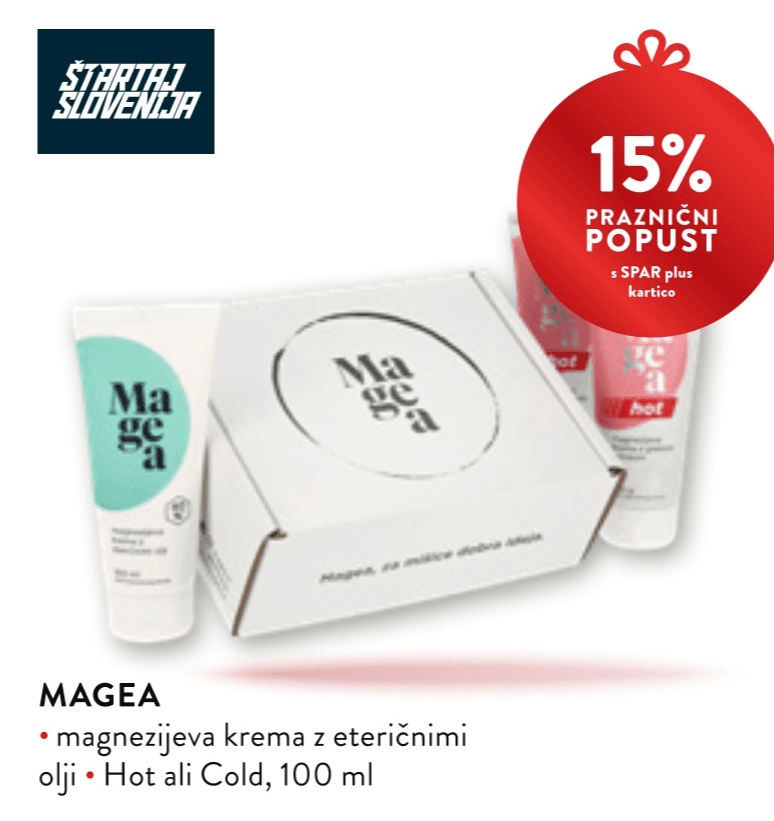 Magnezijeva krema Magea 100 ml Akcija v trgovini Spar