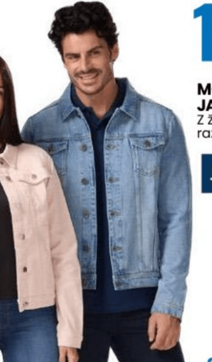 Moška denim jakna JACKBERG Akcija v trgovini Eurospin
