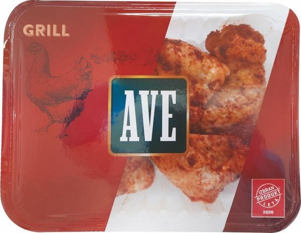 Rahlo pekoče perutničke AVE Grill 500 g Akcija v trgovini Mercator