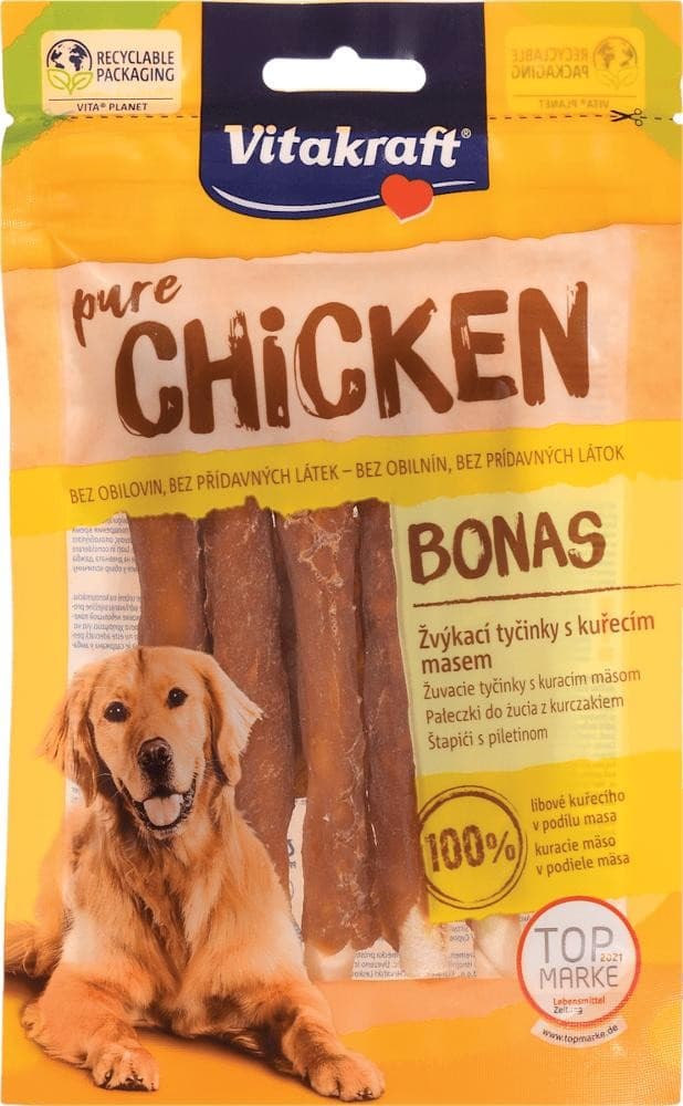 Vitakraft Pure Chicken Bonas 80 g Akcija v trgovini Dm