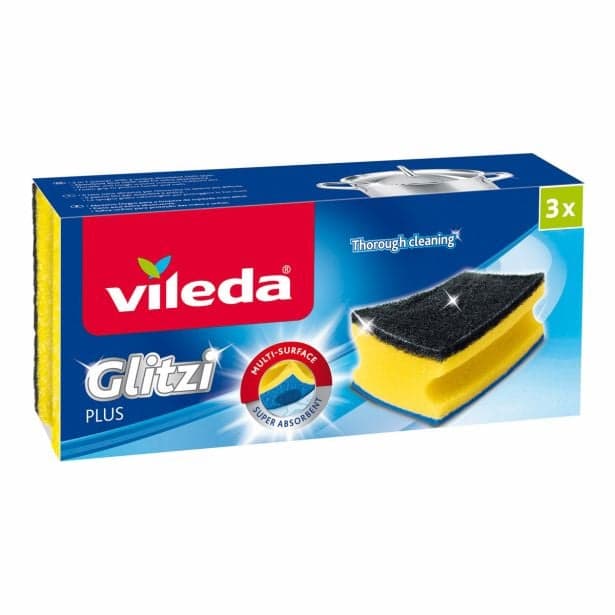 Goba Glitzi Vileda 3/1 Akcija v trgovini Tuš