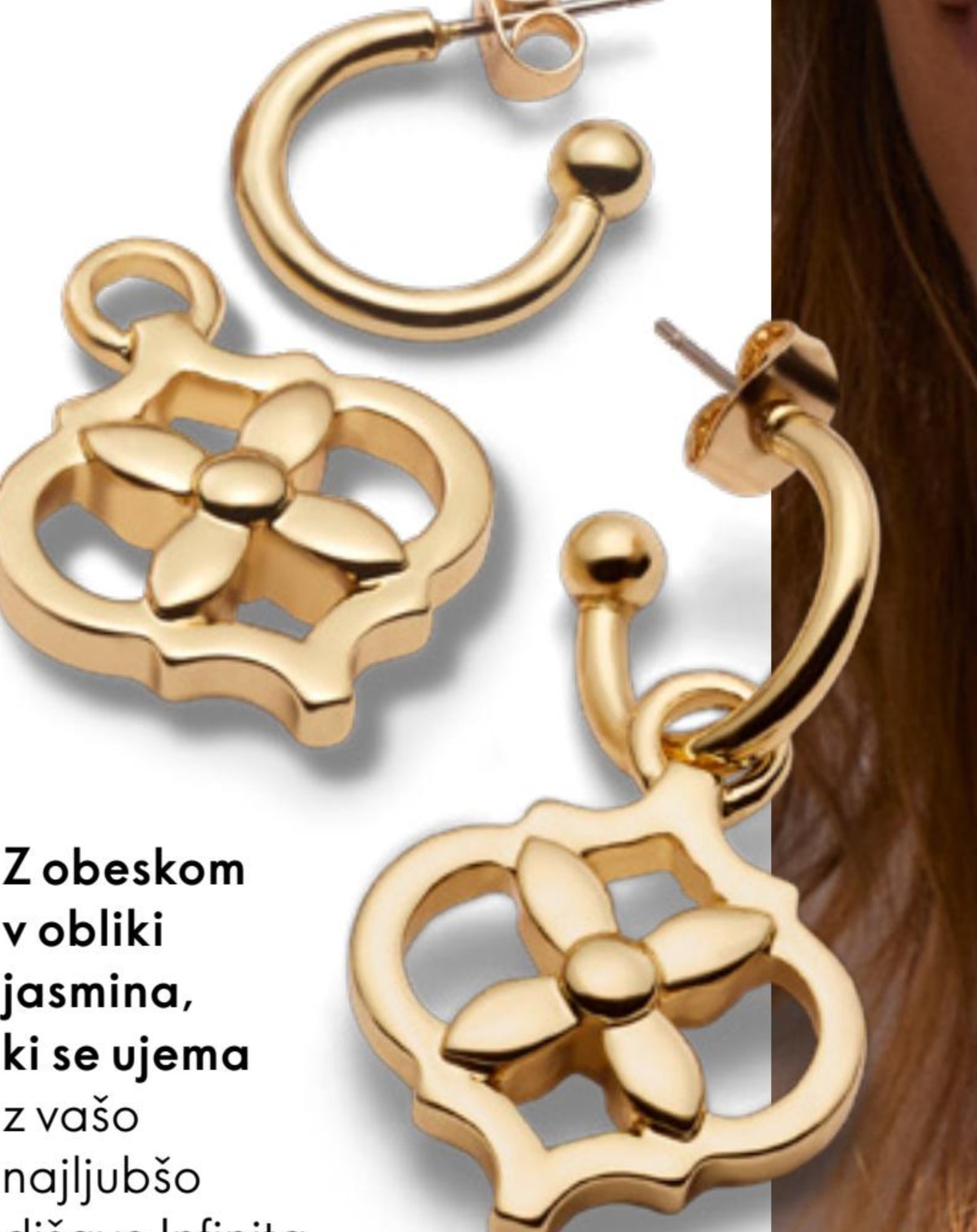 Infinita You uhani - Akcija v trgovini Oriflame