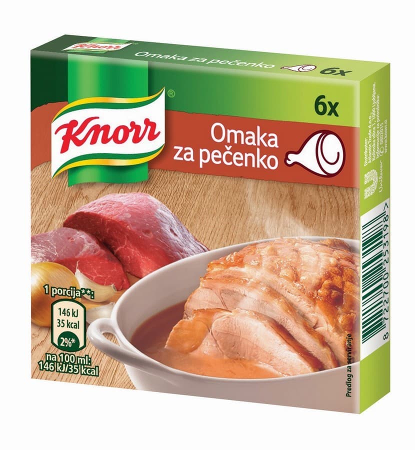 Omaka za pečenko Knorr 78 g Akcija v trgovini Jager