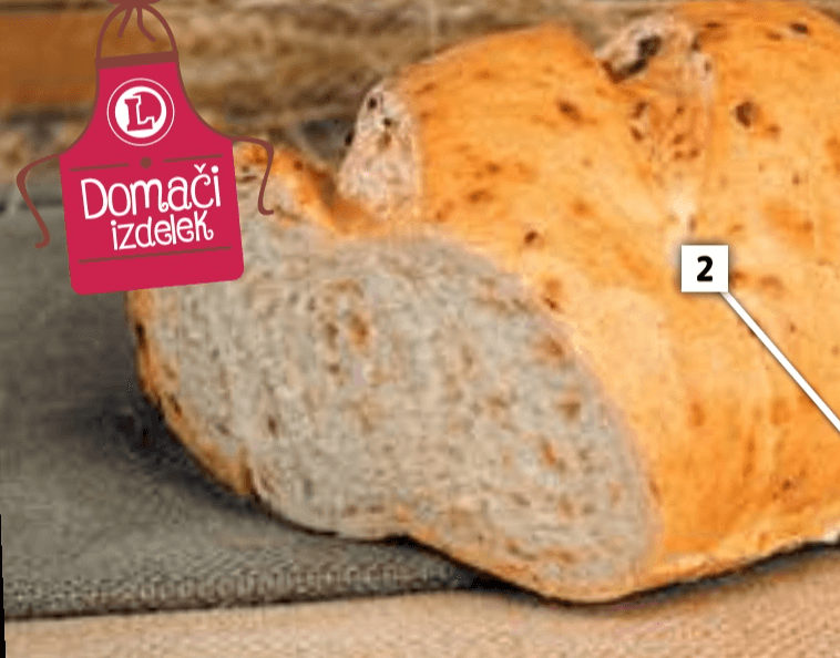 Čebulni kruh 450 g Akcija v trgovini E.Leclerc