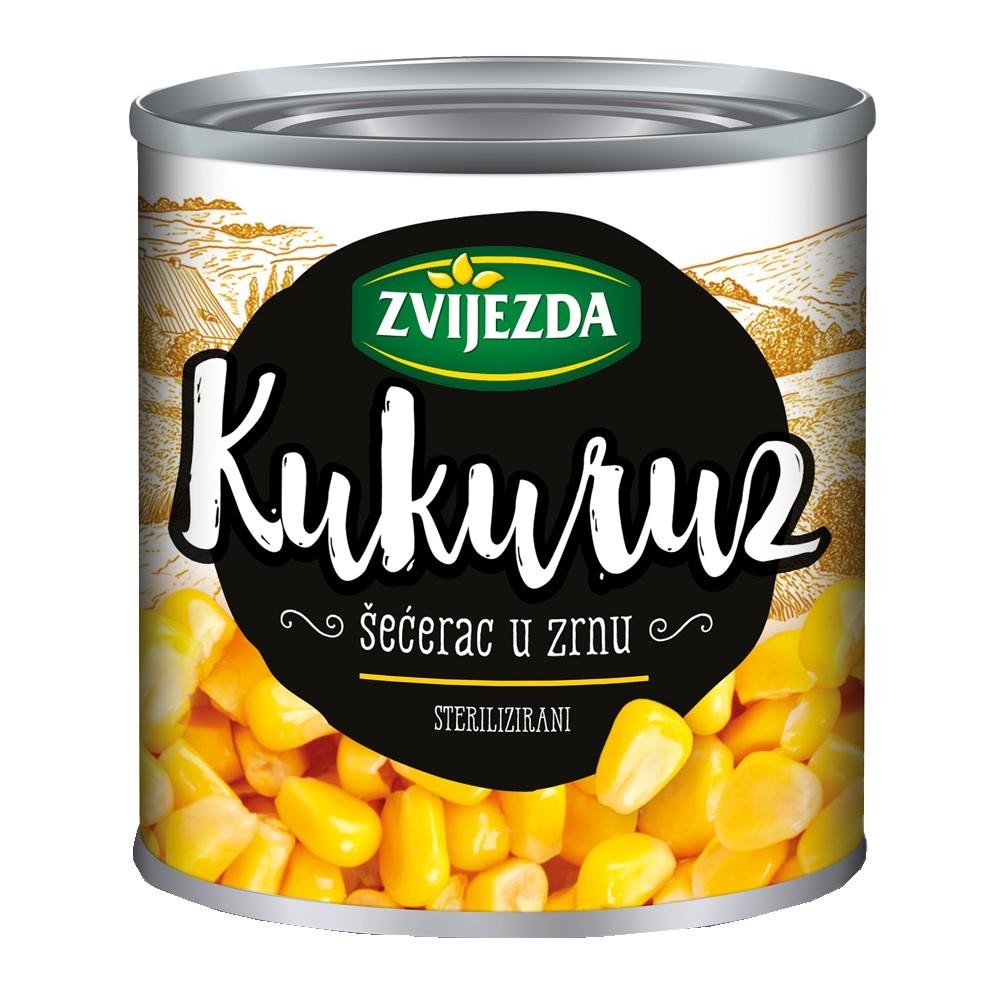 Zvijezda sladka koruza 340 g Akcija v trgovini Jager