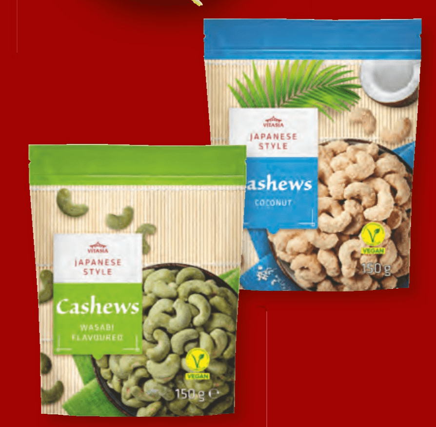 Indijski oreščki 150 g - Akcija v trgovini Lidl