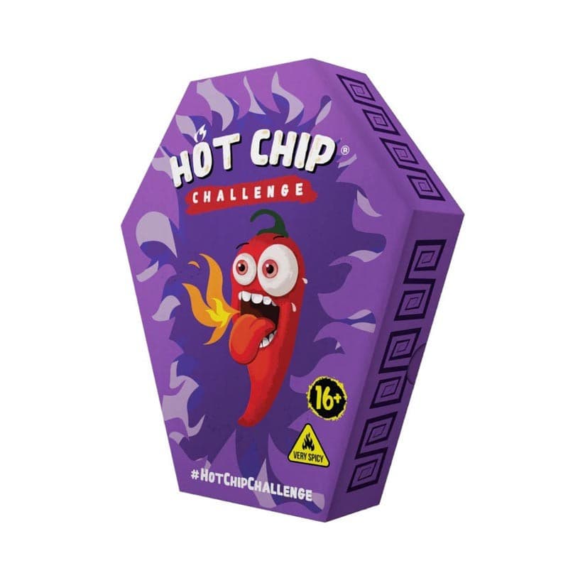 Čips Hot chip challenge 2,5 g Akcija v trgovini Mercator