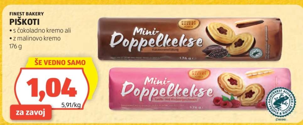 Finest Bakery Piškoti 176 g - Akcija v trgovini Hofer