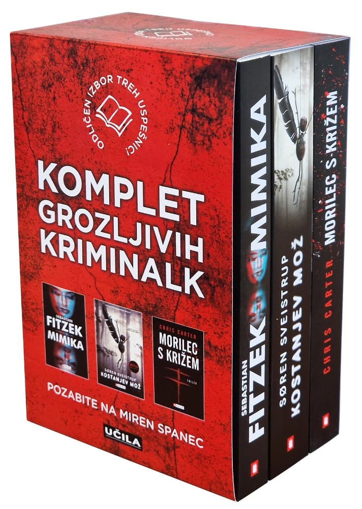 Komplet grozljivih kriminalk Akcija v trgovini Spar