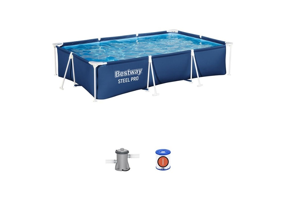 Bazen Steel Pro Bestway 300 x 201 x 66 cm Akcija v trgovini Obi