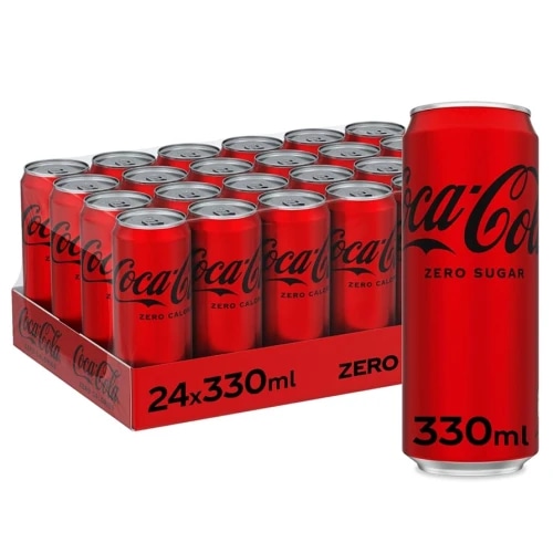 Coca-Cola Zero 24 x 0,33 L Akcija v trgovini Kompas Shop