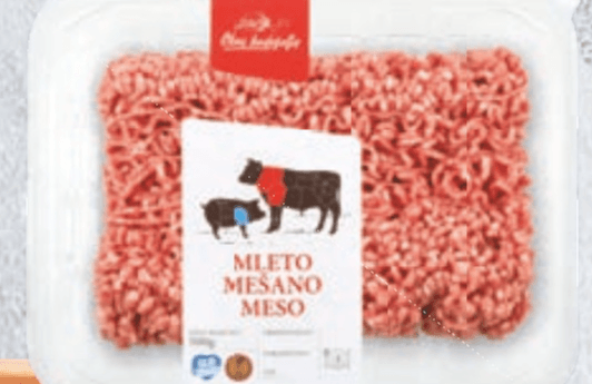 Okus podeželja Mleto mešano meso 500 g Celjske mesnine - Akcija v trgovini Hofer