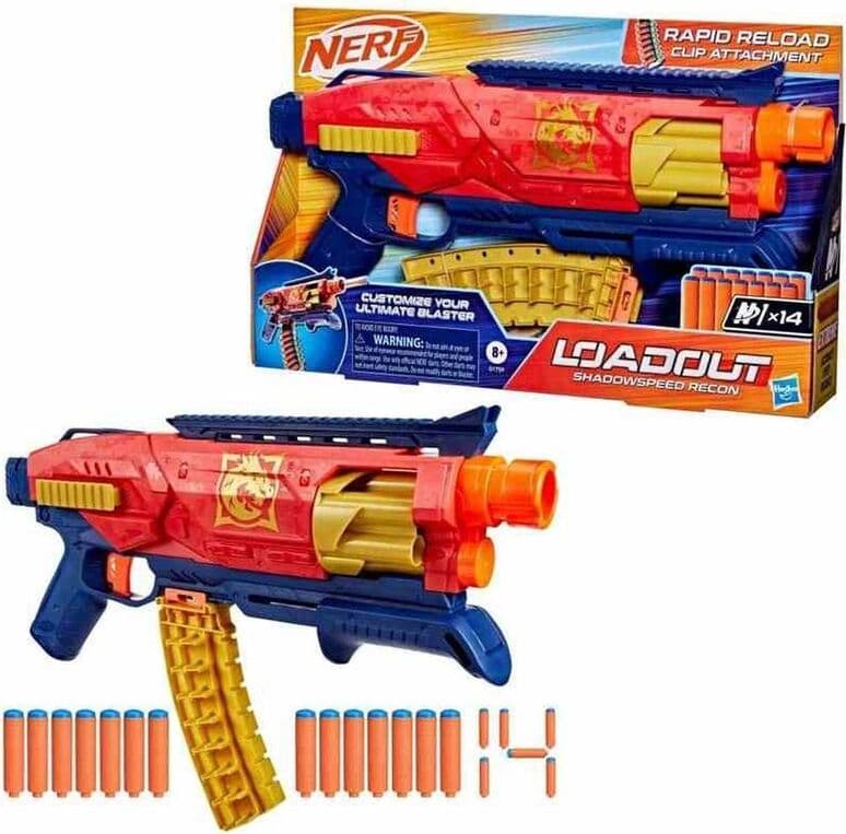 Nerf Loadout Shadowspeed Recon Akcija v trgovini Mueller
