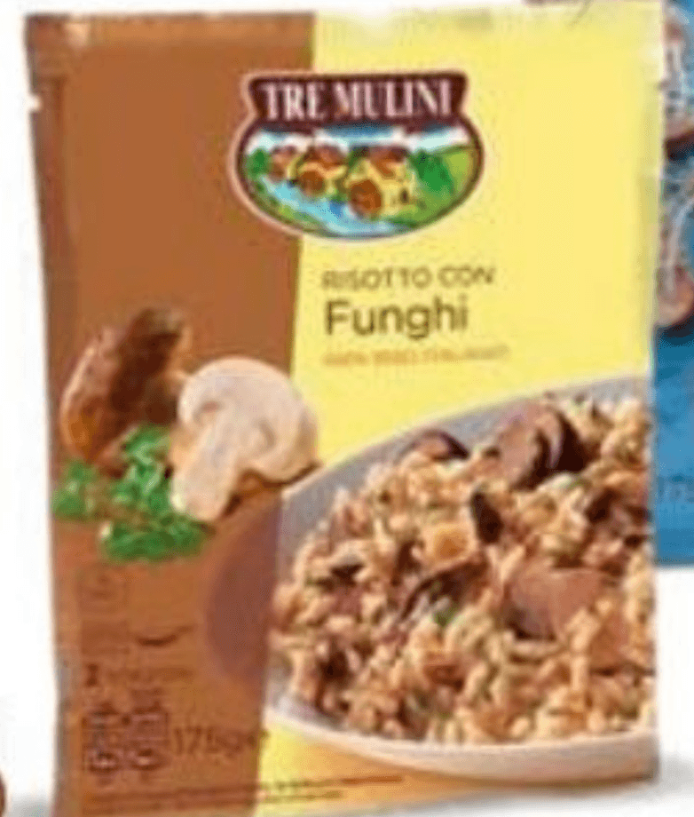 Tre Mulini Rižota z gobami 175 g - Akcija v trgovini Eurospin