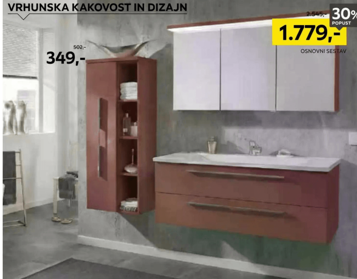 Kopalniški sestav AVIANO Dieter Knoll - Akcija v trgovini Lesnina