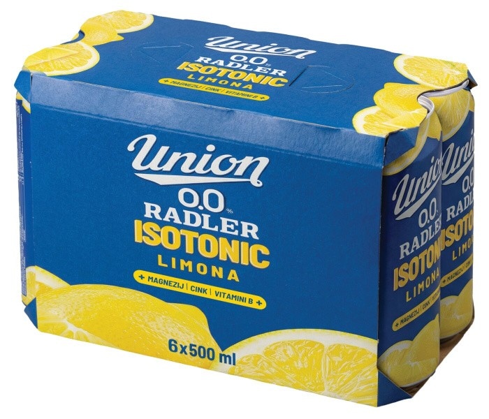 Pivo Radler Isotonic Union 6 x 500 ml Akcija v trgovini Mercator