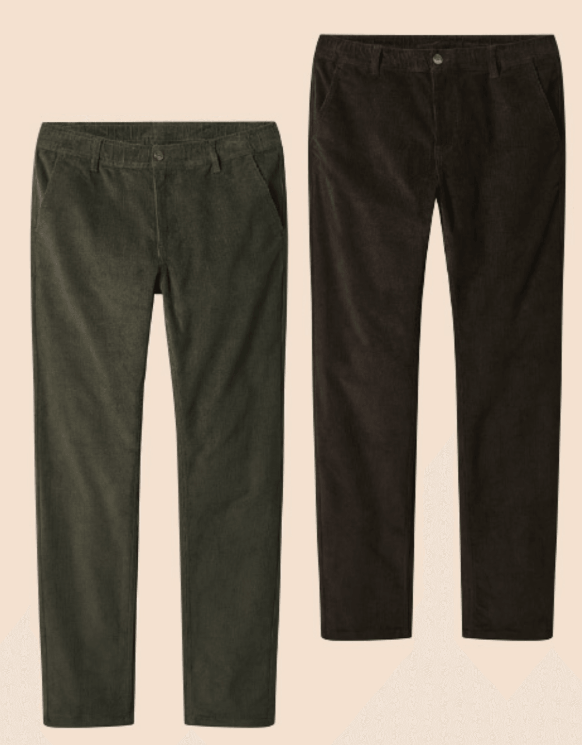 ESMARA MEN Moške žametne hlače - Akcija v trgovini Lidl